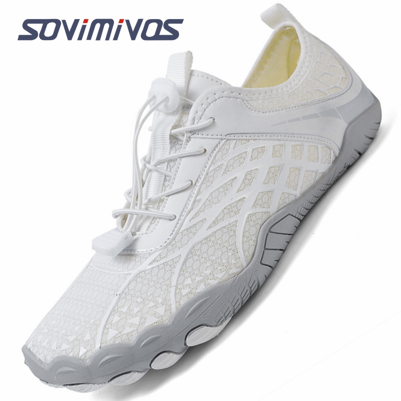 Wide Toe Box Running Sneakers - Sepatu Minimalis Barefoot untuk Wanita Pria