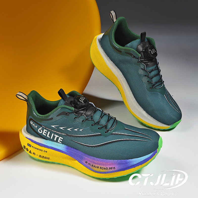 Carbon Plate Marathon Racing Shoes - Sepatu Lari Olahraga Profesional untuk Pria