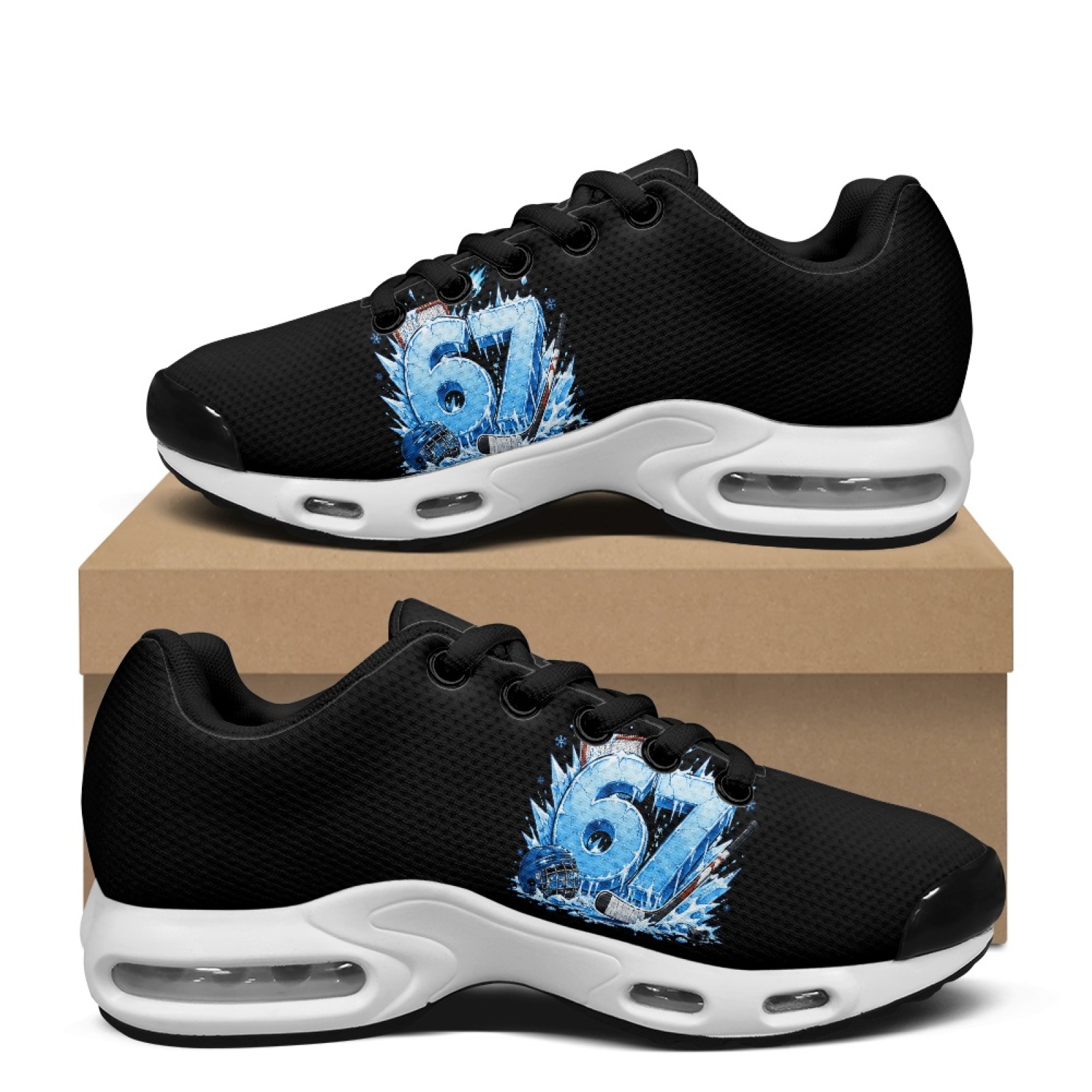 Air Cushion Jogger Shoes Men - Sepatu Olahraga PENSTROLL dengan Sol Udara