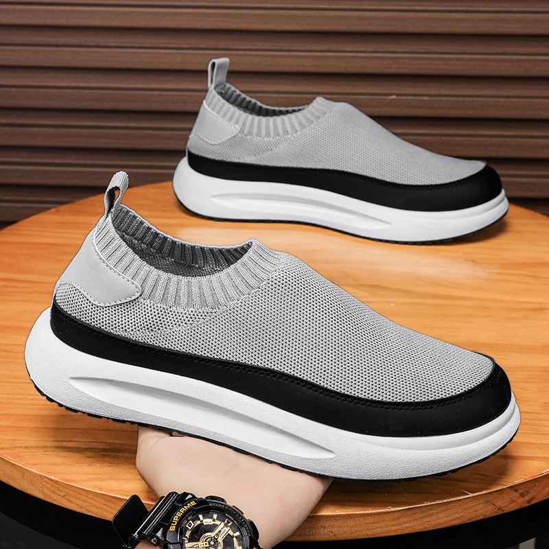 Breathable Mesh Athletic Shoes - Sepatu Pria Baru 2025 Sepatu Kanvas