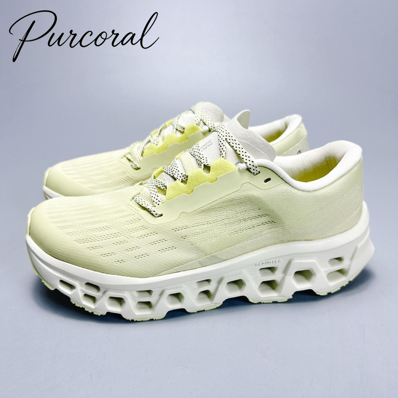 Breathable Mesh Athletic Shoes - Purcoral 2027 Sepatu Lari Rajut Berpori