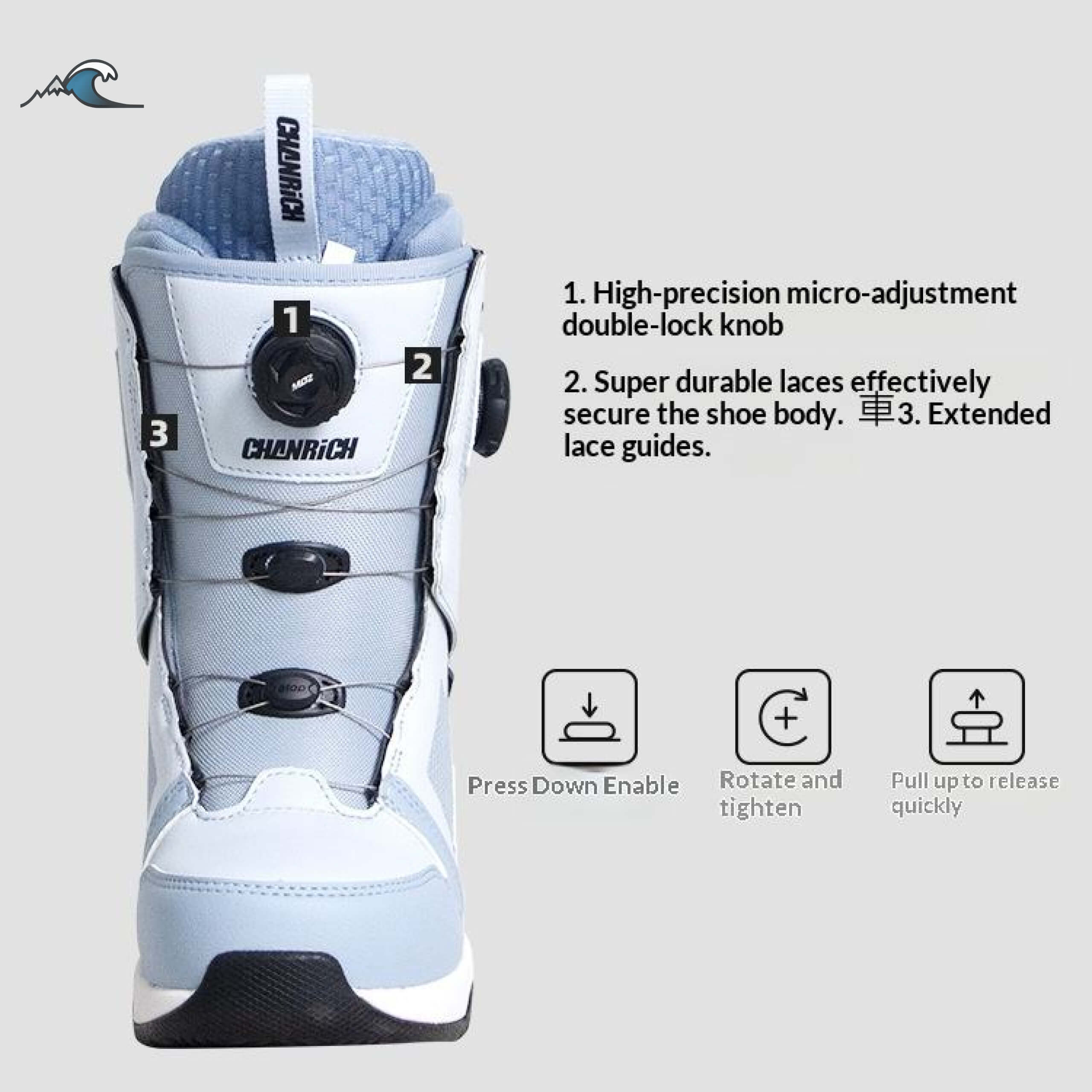 Sepatu Snowboard Freestyle Tah - Boots ulasan dan harga