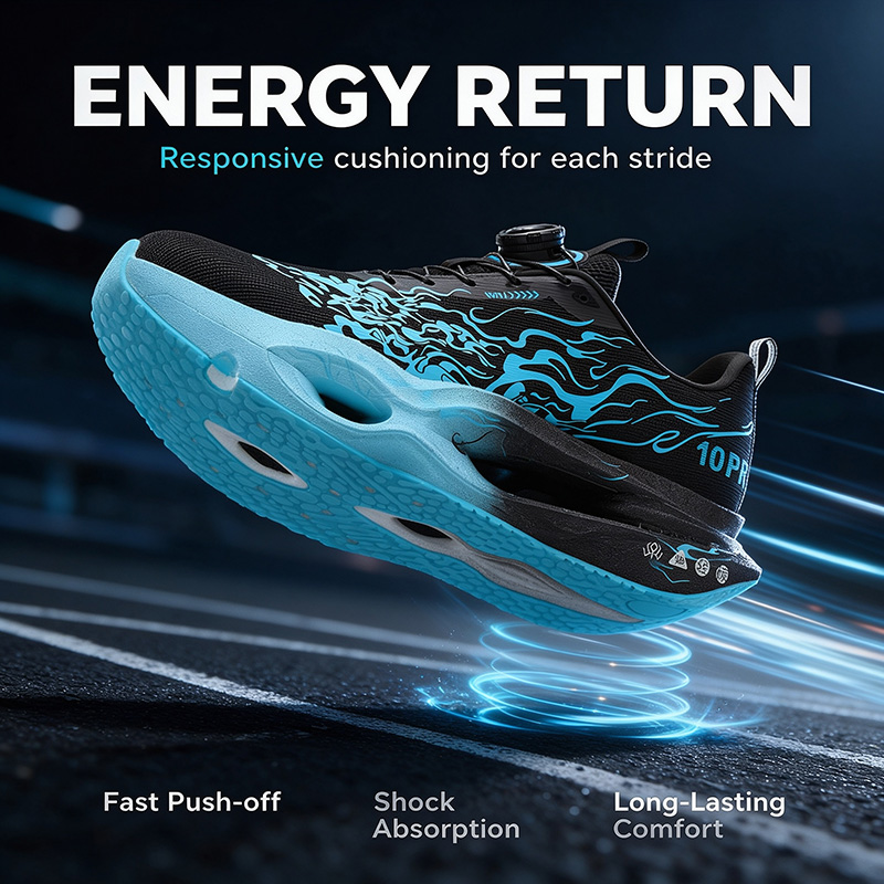 Sepatu Lari Pria dengan Sol Ka - Carbon Plate Marathon Racing Shoes ulasan dan harga