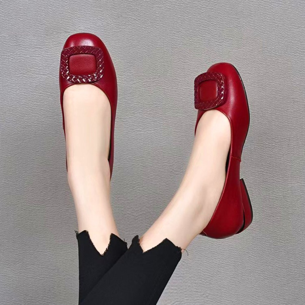 Sepatu Kulit Wanita dengan Sol - Women'S Shoes ulasan dan harga