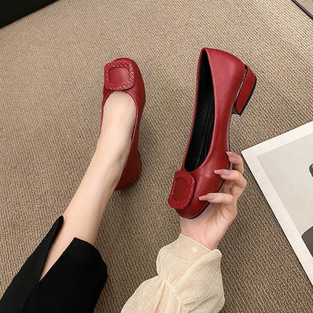 Sepatu Kulit Wanita dengan Sol - Women'S Shoes ulasan dan harga