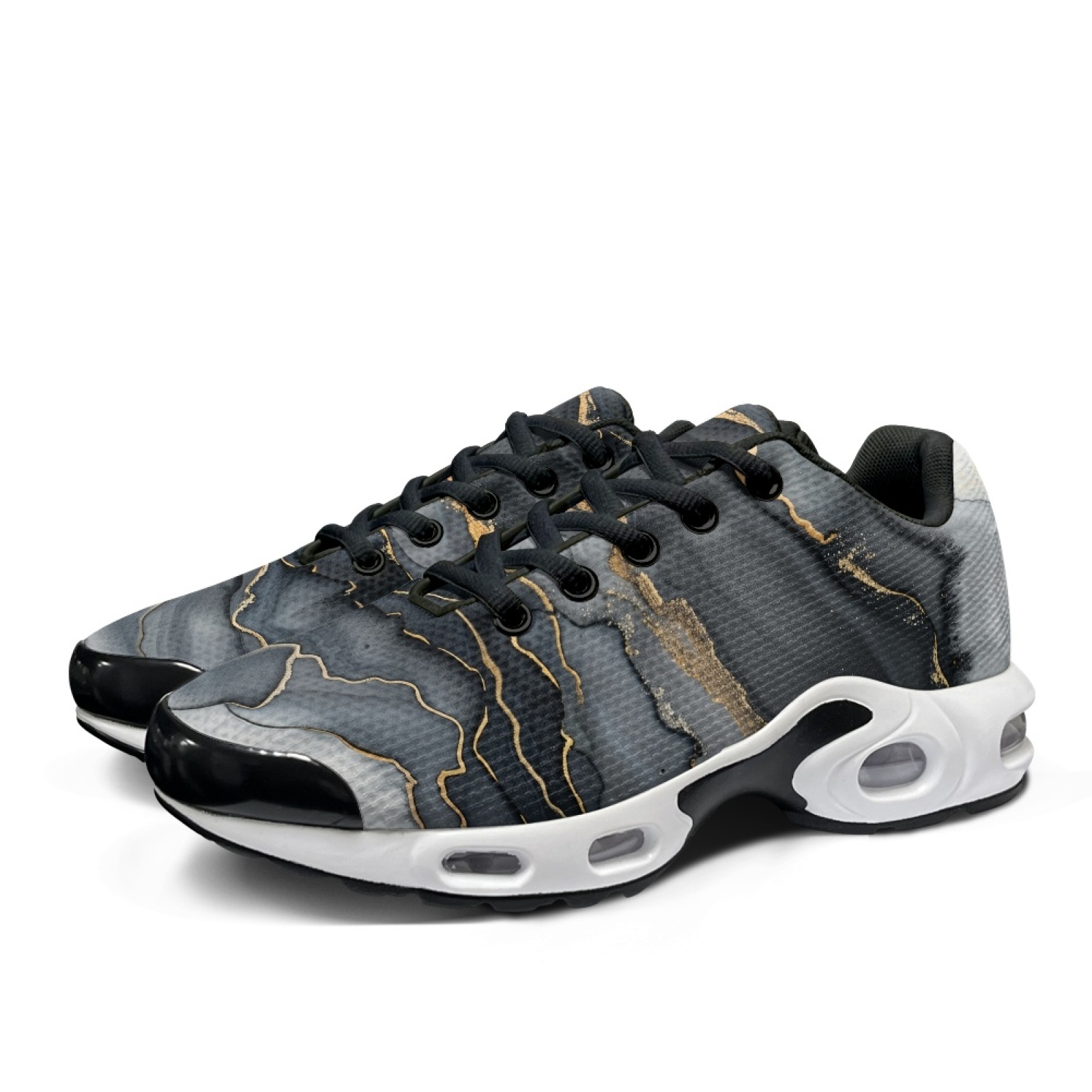PENSTROLL Sepatu Sneakers Jala - Air Cushion Jogger Shoes Men ulasan dan harga