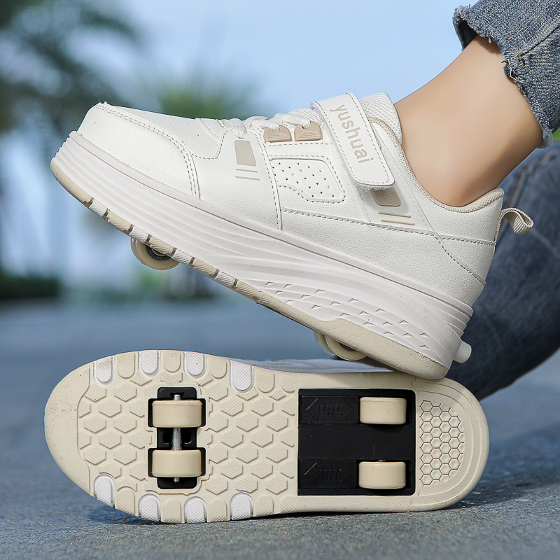 Sepatu Roda Empat Roda untuk A - Running Shoes ulasan dan harga